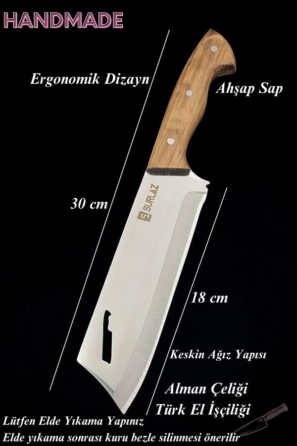 Tigon Kamp Satırı Kılıflı Piknik Bıçağı Outdoor Bıçak İsme Özel Bıçak Hediyelik Bıçak