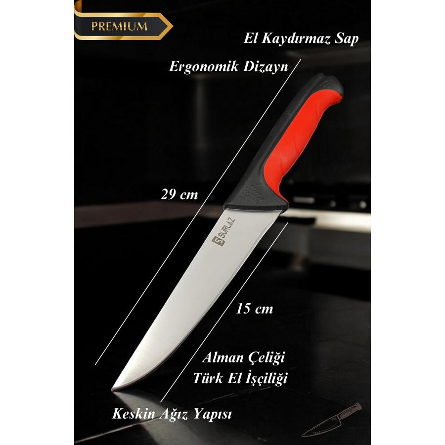 Prime Mutfak Bıçağı Kurban Bıçağı Kesim Bıçağı Et Bıçağı Kaymaz Sat Toptan Bıçak İsme Özel