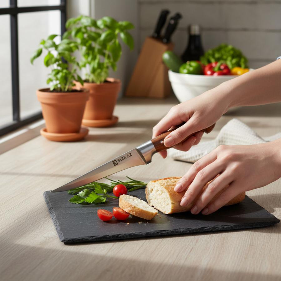 Handmade Bilezikli Et Sıyırma Bıçağı Sert Fileto Bıçağı Toptan Bilezikli Bıçak